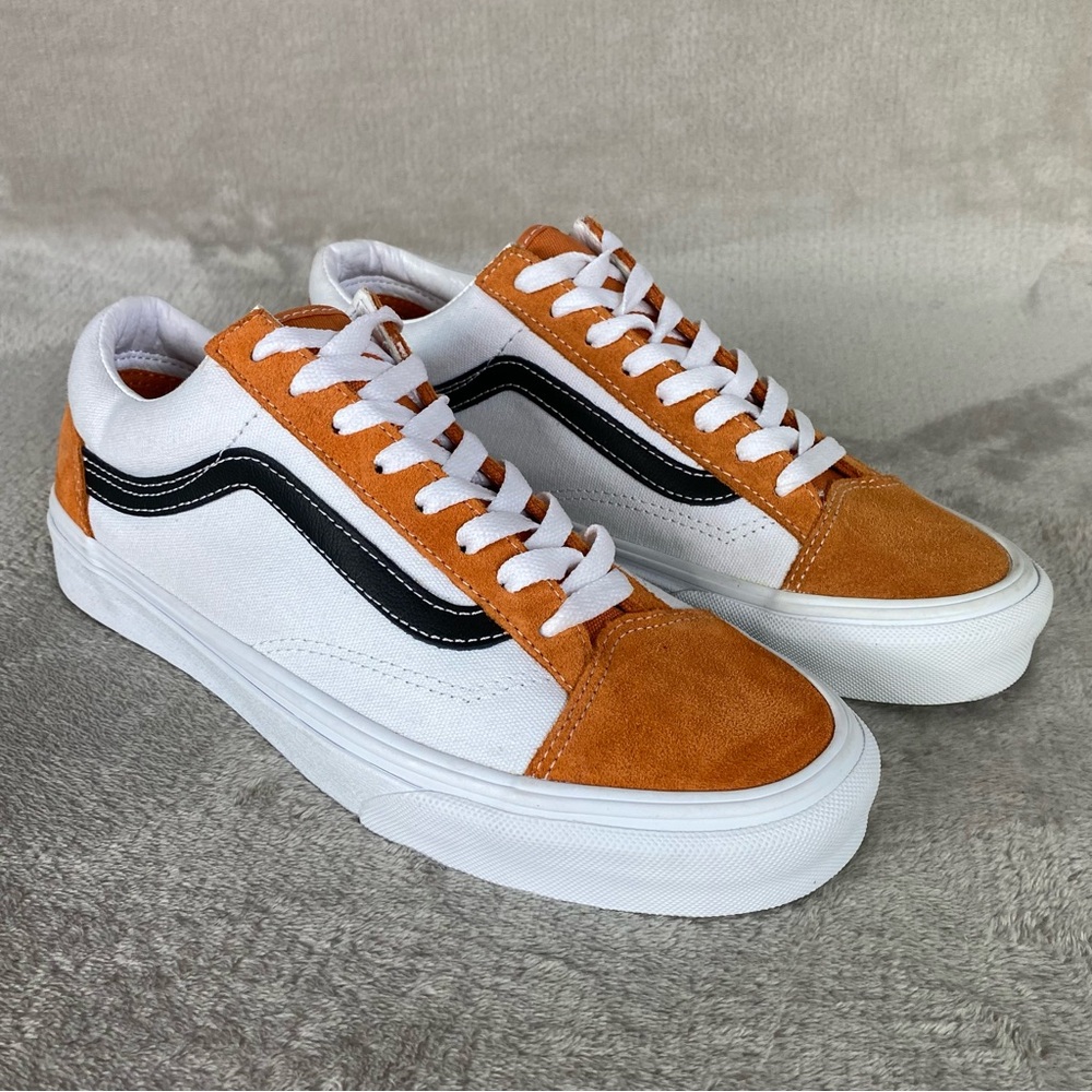 Vans Style 36 Retro Shoes Sneakers Men 8.5 Women 10 Apricot White NEW
